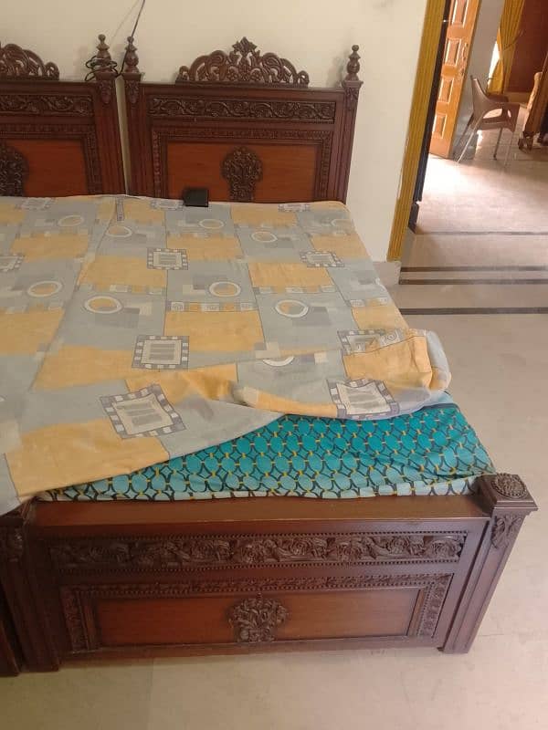 1 Bed set with Moltyfoam mattresses for sale 1