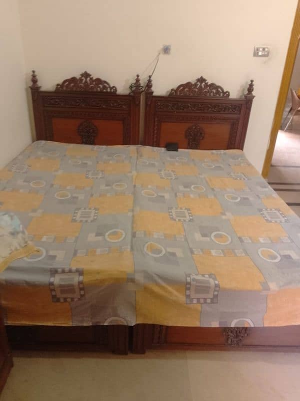 1 Bed set with Moltyfoam mattresses for sale 2