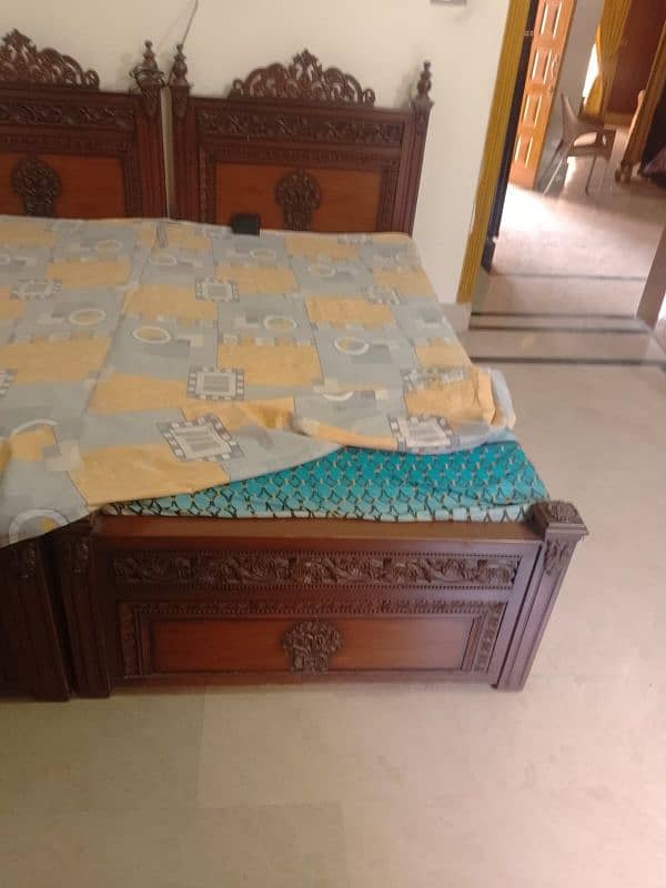 1 Bed set with Moltyfoam mattresses for sale 3