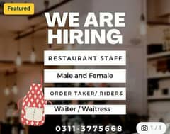 delivery riders required