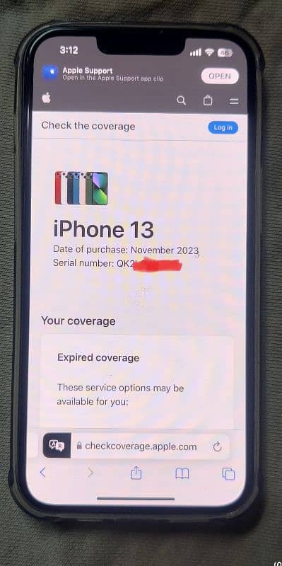 Iphone 13 128 gb jv 94% health blue LLa model 1