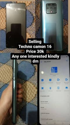 tecno camon 16 for sale