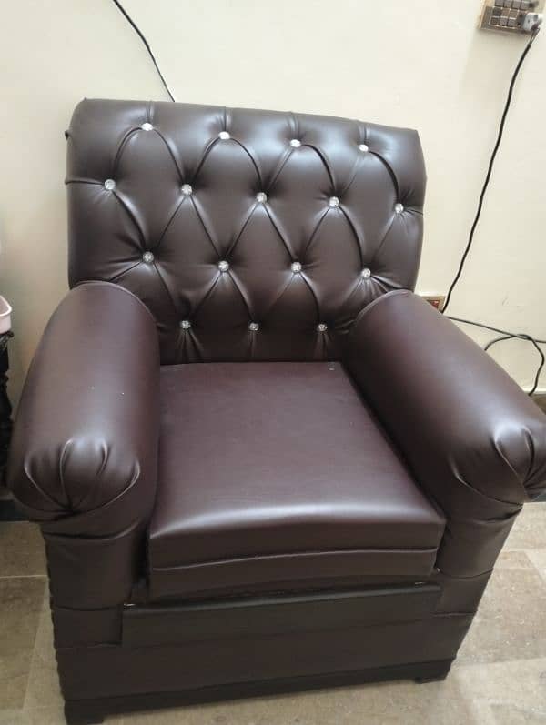 New Sofa in brown leather 2