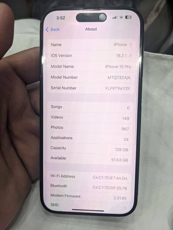 iphone 150 pro non pta physical dual sim 6