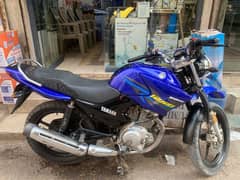 YAMAHA YBR 125 G Blue like New