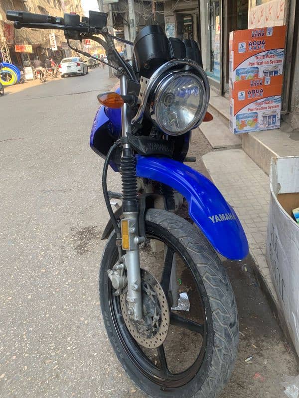 YAMAHA YBR 125 G Blue like New 7