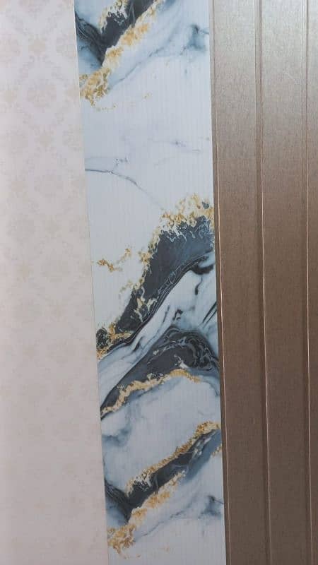 False Ceilling wall paneling Wallpaper's Wooden Floor Vanyel Floor ETC 1