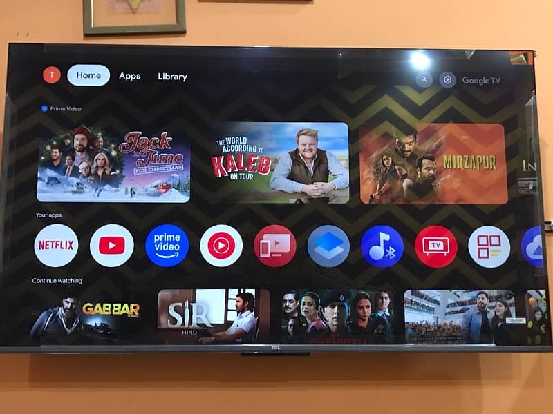 **TCL 50" Smart LED 50P735 – 4K UHD Android TV** 0