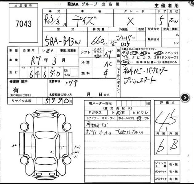 Nissan Dayz 2021 X Package | UNREGISTERED | 13