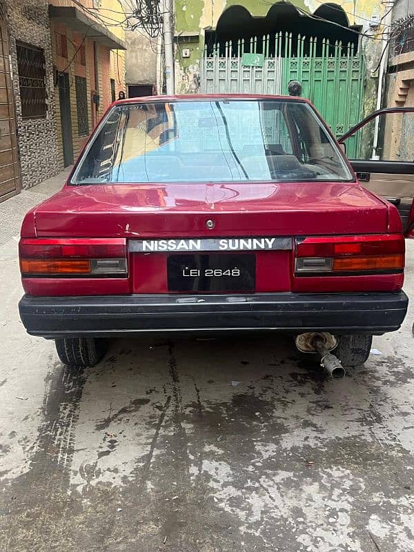 Nissan Sunny 1986 2