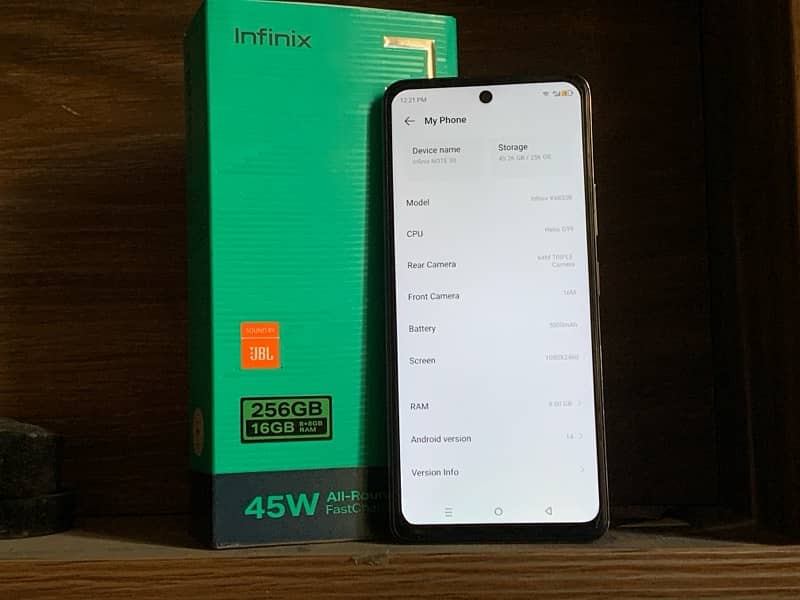 infinix note 30 8/256Gb 1