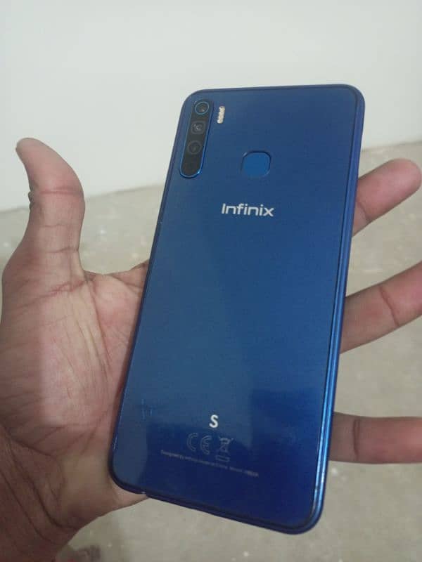 Infinix s5 lite glass crack 5