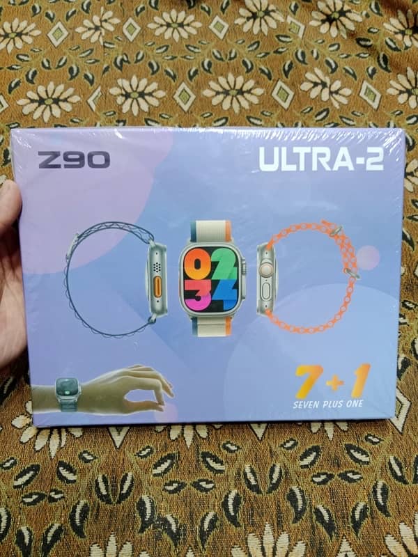 ULTRA-2 Z90 SMART WATCH SEVEN PLUS ONE 7+1 5