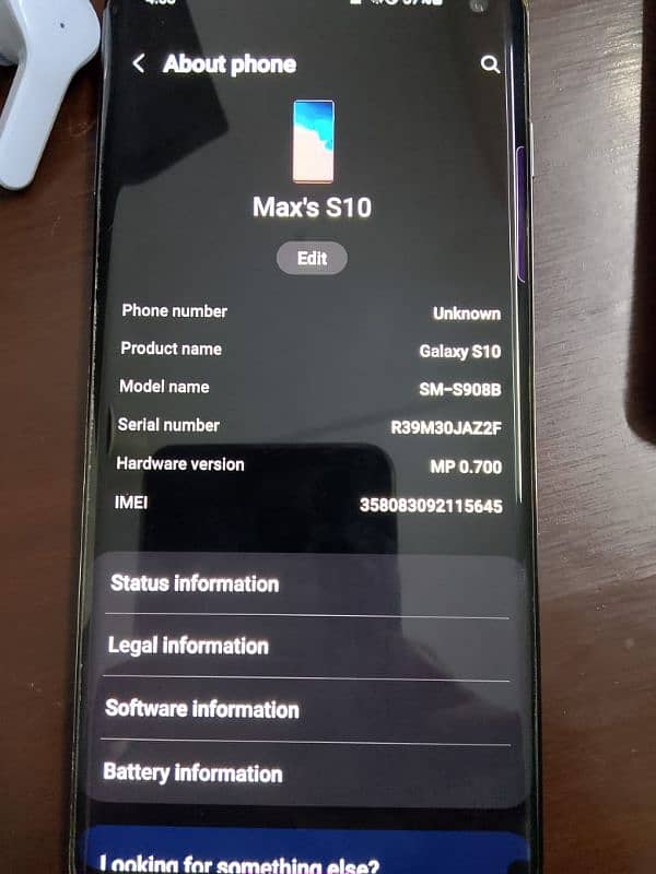 Galaxy S10 8/128gb 7