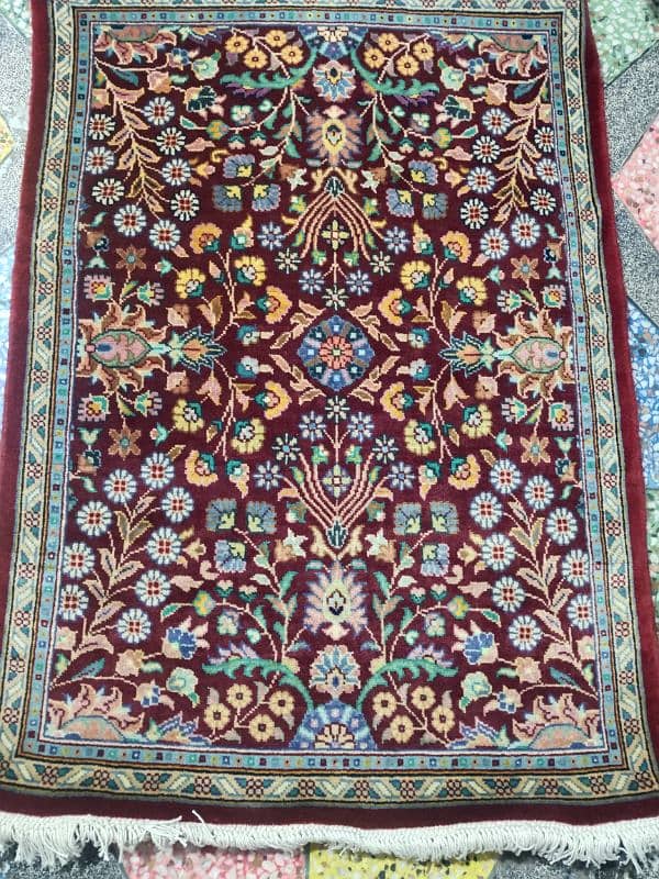 handmade Sootri carpet pakistani 0