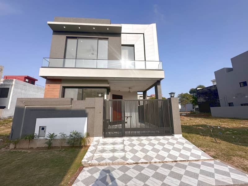 5 Marla Modern Design Brand New House Available for Sale in DHA 9 Town Lahore 0