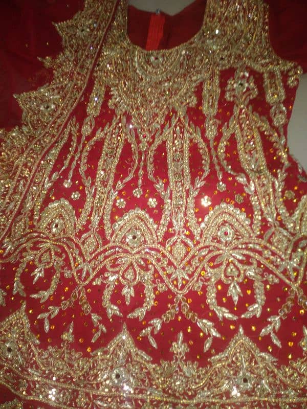 bridal lehnga new condition 7