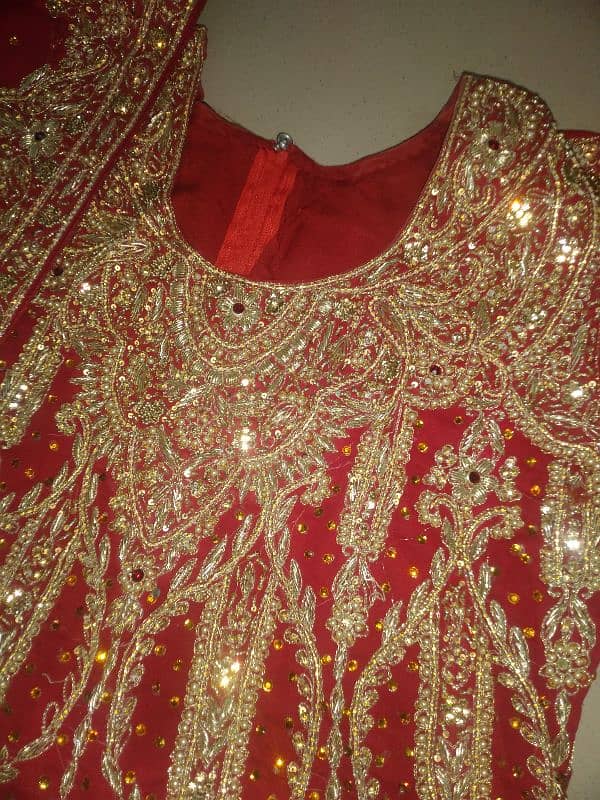 bridal lehnga new condition 8