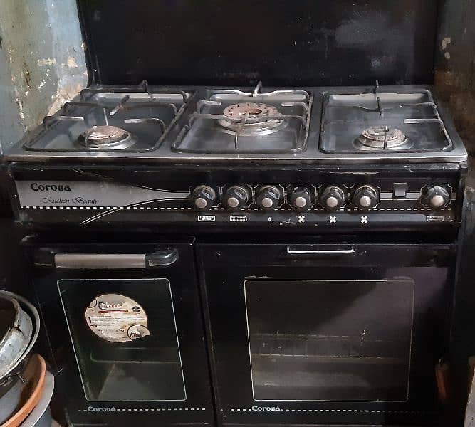 3 Burner Cooking Range 1