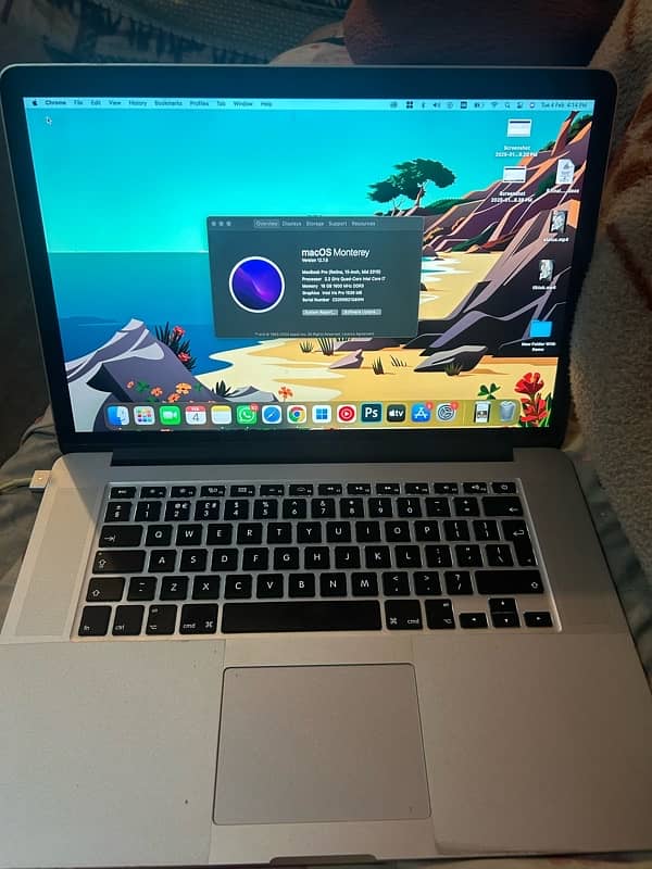 macbook pro  15” retina 2015 1