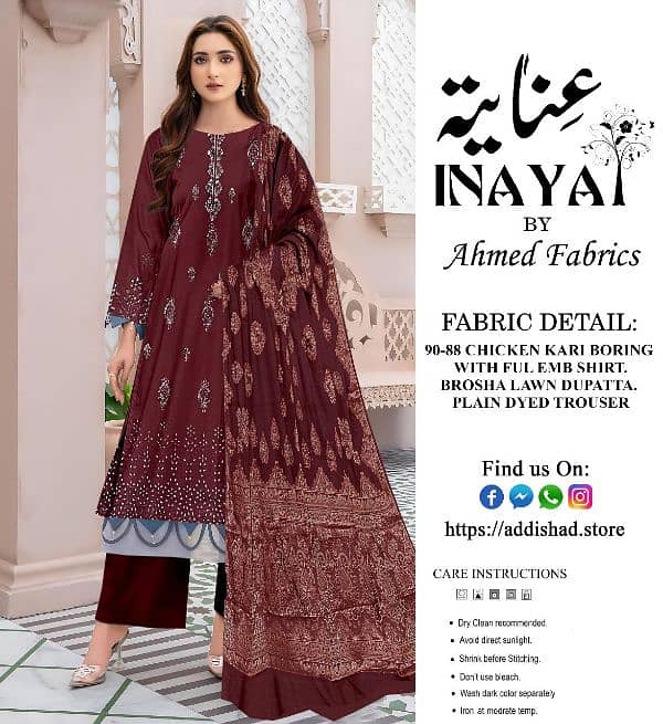 INAYAT  By Ahmad Fabrics 2