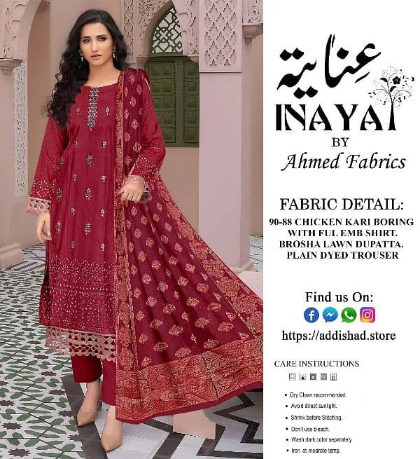 INAYAT  By Ahmad Fabrics 3