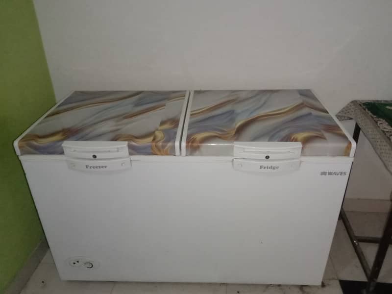 Waves Brand Deep Freezer & Refrigerator Dual Purpose, Energy Efficient 0