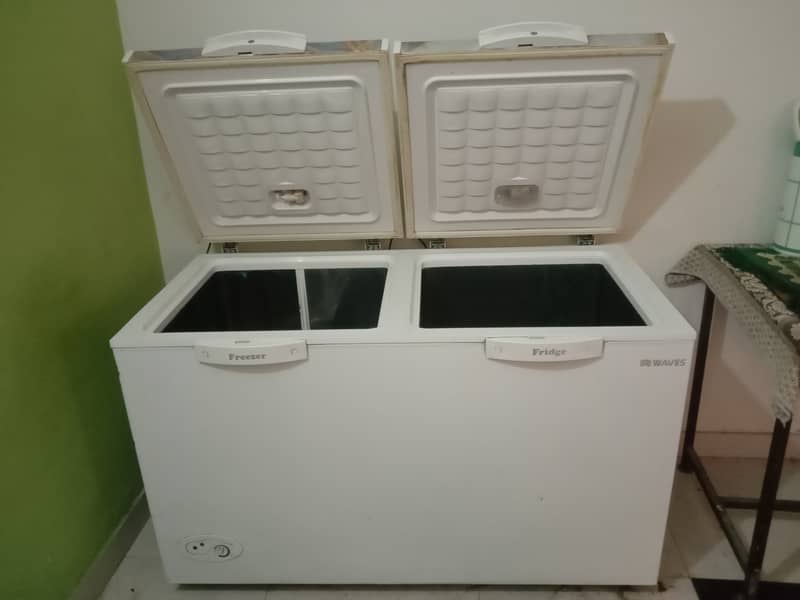 Waves Brand Deep Freezer & Refrigerator Dual Purpose, Energy Efficient 5