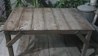 Solid Wood Bench 4'x 5'