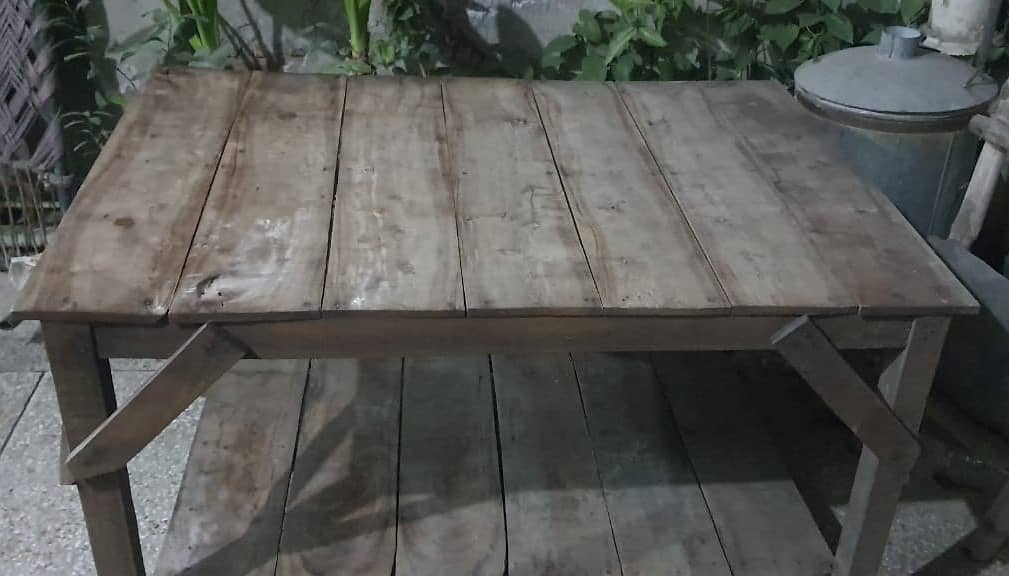 Solid Wood Bench 4'x 5' 0