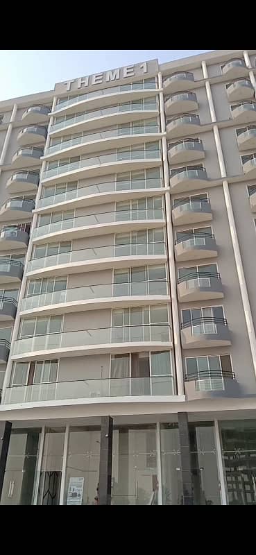 THEME 1 TOWER 2BED 1000SQFT BRAND NEW APARTMENT AVAILABLE FOR RENT 03135549217 0