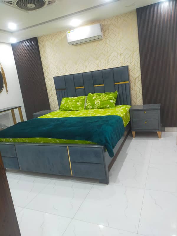 One Bed new Furnished Apartment for rent in Sector F near Imtiaz mall 0