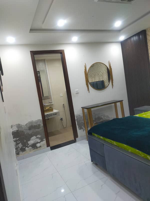 One Bed new Furnished Apartment for rent in Sector F near Imtiaz mall 10