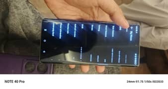 inifinix note 40pro 12gb ram 256gb 1 month used