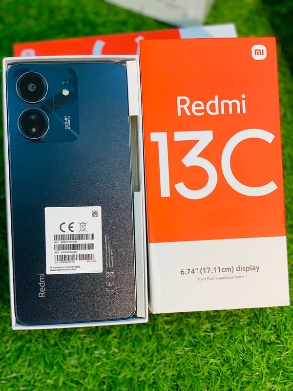 Redmi 13C Box Pack (8gb-256gb) PTA Approved 2