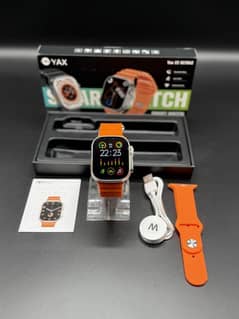 Ultra 2 Smart Watch with Health Tracking - 1  Smart Watch & 2