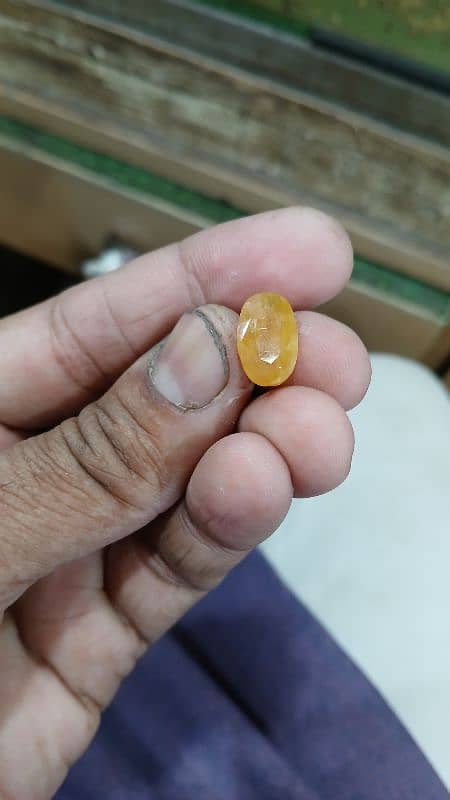 Yellow sapphire 2