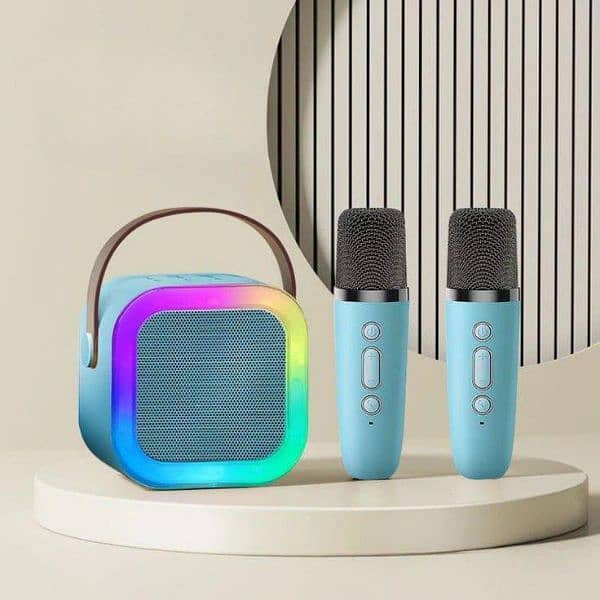 mini speaker with 2 microphone 0