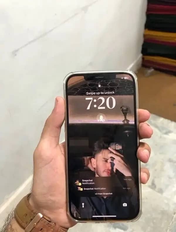 iPhone 12 Pro Max golden with box factory unlock 1