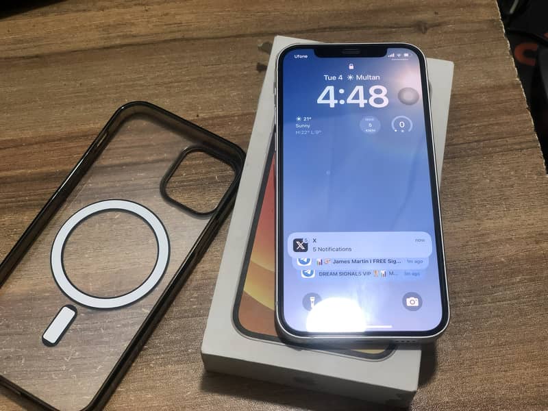 Apple iPhone 12 128 GB  PTA Approved White Color 1