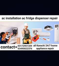 ac fridge dispenser repair home service