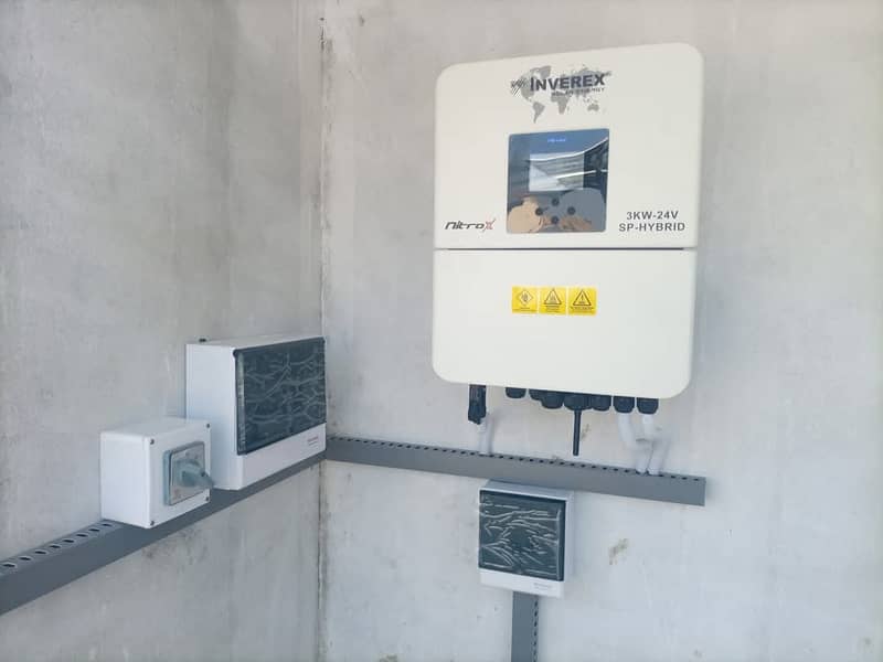 Hybrid Solar system - Installation Service - Ongrid Hybrid setup 10