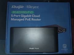 RG-EG105G-P V2 Reyee Cloud Managed PoE Router