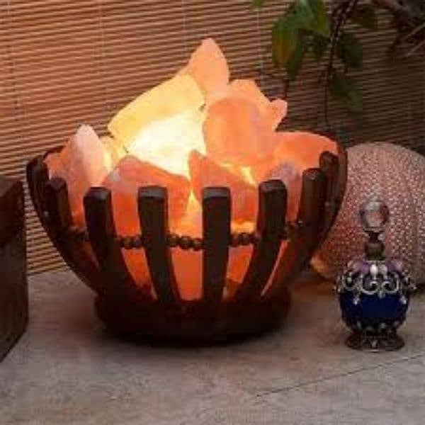 Pink Himalayan salt lamp side Table lamps moon lamp wall lamp 6