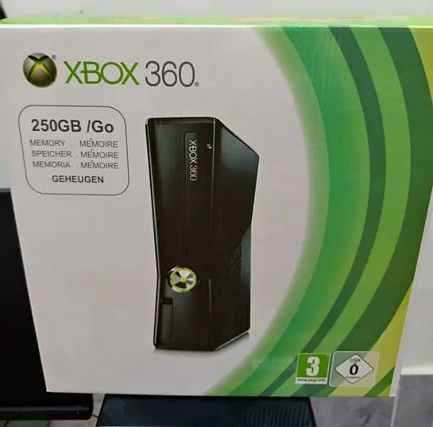 Xbox 360 250 gb 0