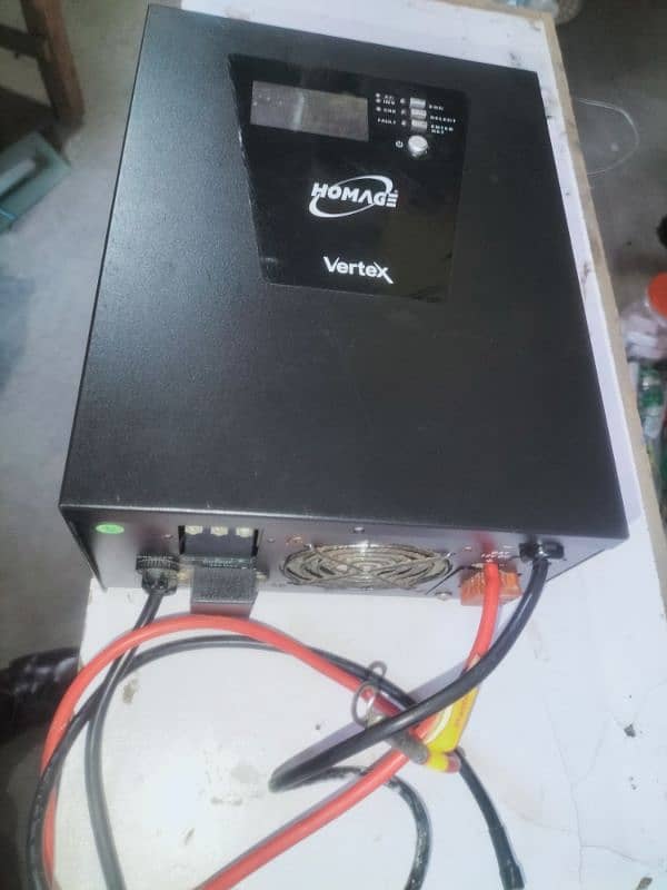 Homage vertex 1214 ups + solar inverter 1000w good working 0