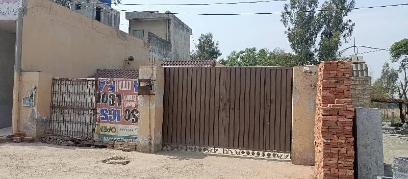 For Commercial Use 2rooms With Boundary Wall Available Main Froze Pur Road 5 Number Stop Kahna Nou Lahore 4