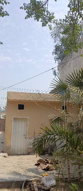 For Commercial Use 2rooms With Boundary Wall Available Main Froze Pur Road 5 Number Stop Kahna Nou Lahore 11