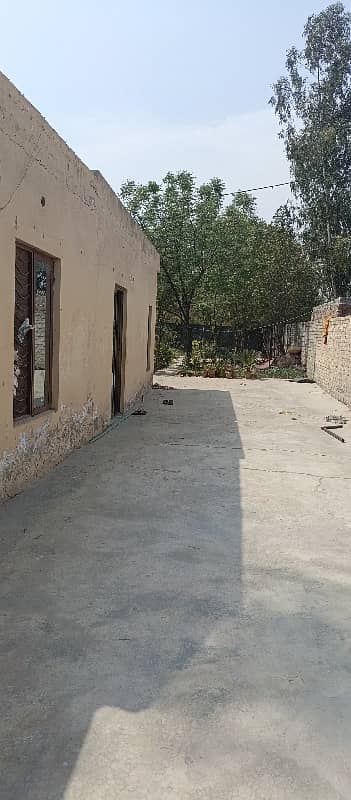 For Commercial Use 2rooms With Boundary Wall Available Main Froze Pur Road 5 Number Stop Kahna Nou Lahore 22