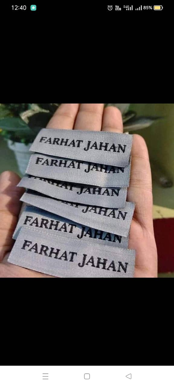 Woven Label|Clothing labels|Label|Patches|Hang tag|Logo|Fabric Tags 1